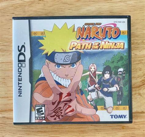 Naruto Path Of The Ninja Nintendo Ds 2007 For Sale Online Ebay