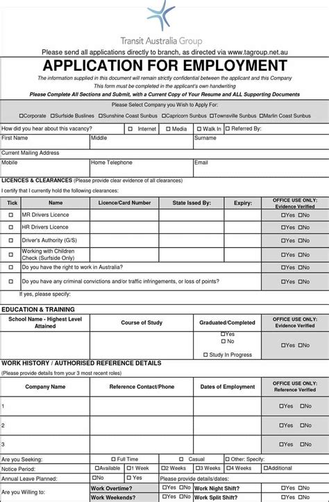 Please take the time to review our formal offer. Employment Application form Template Beautiful 50 Free ...