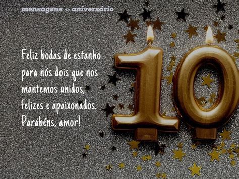 mensagens de 10 anos de casamento mensagens de aniversário