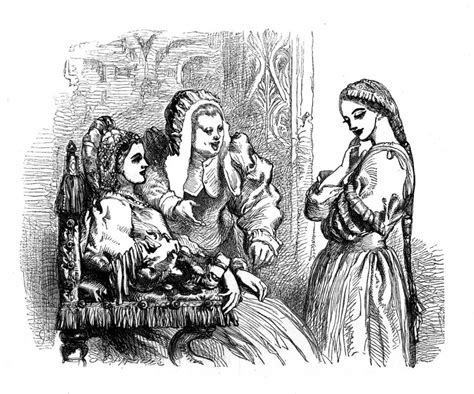 Lady Capulet Nurse And Juliet Victorian Illustrated Shakespeare Archive