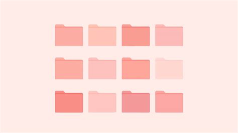 Pink Folder Icon Folder Icon Aesthetic Desktop Wallpaper Folder Logo