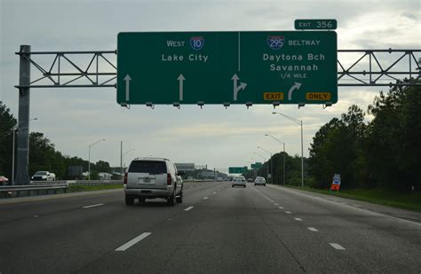 Interstate 10 West Jacksonville Duval County Aaroads Florida