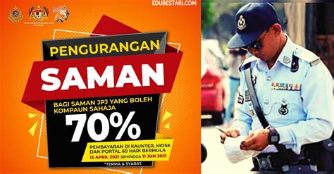 Ingin melakukan semakan jpj dan polis secara online? Cara Bayar Saman JPJ Dengan Diskaun 70% Sehingga 11 Jun ...