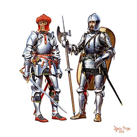 Italian Knights The 15th Century Средневековье Средневековые