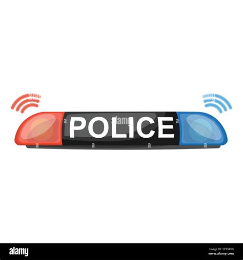 Animated Police Siren