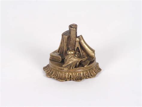 Small Bronze Masonic Sculpture Ib03064 Bellamysworld