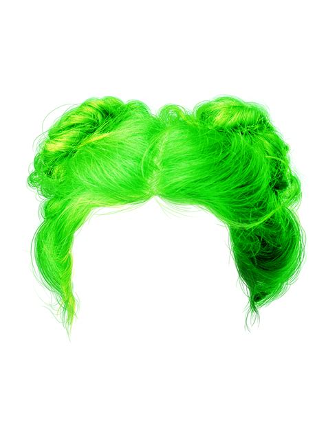 Green Hair Wig Png Photo Png Arts