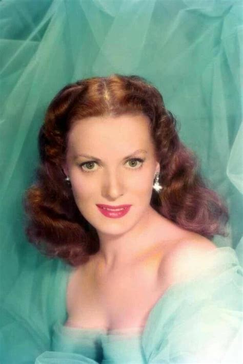 Pin By Classic Movie Hub On Hollywood And Colorize Maureen Ohara