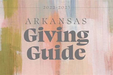 Giving Guide Community Spotlights 20222023 Little Rock Soiree Magazine