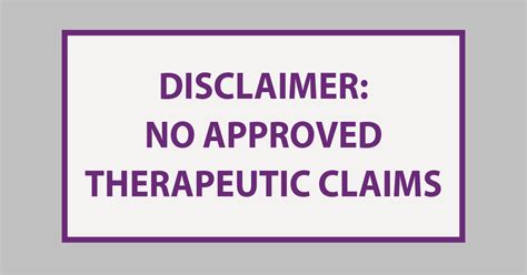 Understanding Therapeutic And Non Therapeutic Claims Alphagreen
