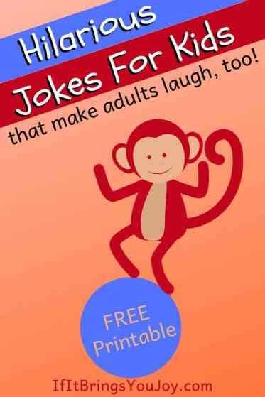 These jokes are clean and suitable for both kids and adults. 80+ Funny Jokes for Kids (that make adults laugh, too!) in ...