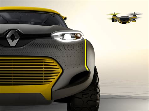 Renault Kwid Concept An Off Road Car With Built In Drone Quadcopter