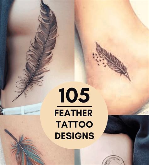 Aggregate More Than Feather Tattoo Sketches Latest Seven Edu Vn