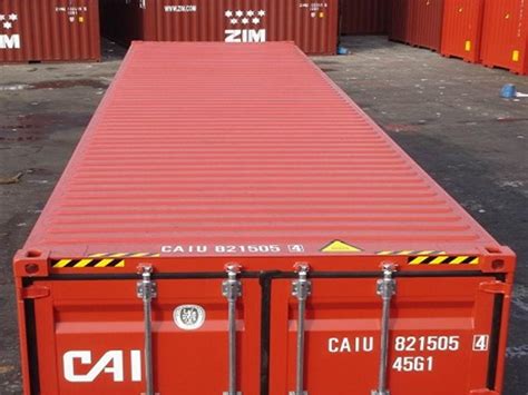However we can provide for our customers the whole range of sea freight containers 45' hc, reefer, open top 40' high cube container. Container 40 piedi HC vendita e noleggio - Genoa Logistic ...