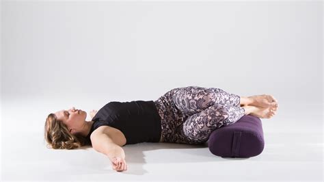 Restorative Yoga Bolster Poses How To Use A Yoga Bolster For Deep Relaxation The Yoga Nomads