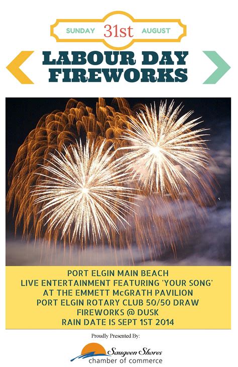 BruceGreySimcoe - Labour Day Fireworks Extravaganza