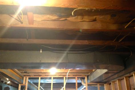 Diy Why Spend More Framing Around Ductwork In A Basement