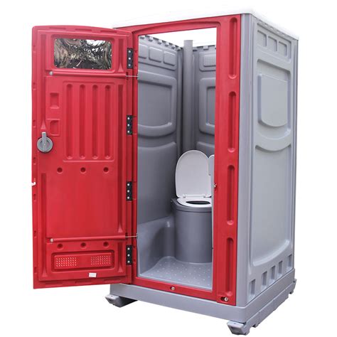 Double Skin Portable Toilets Cabin Hdpe Material Portable Mobile
