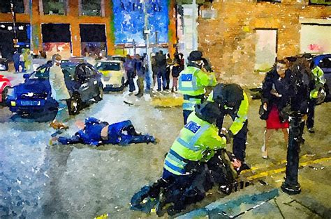 Crazy New Years Eve Photo From Manchester Is A