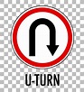 U-turn sign isolated on transparent background 1481827 Vector Art at ...
