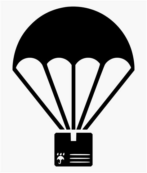Parachute Clipart Airdrop Parachute Icon Png Free Transparent