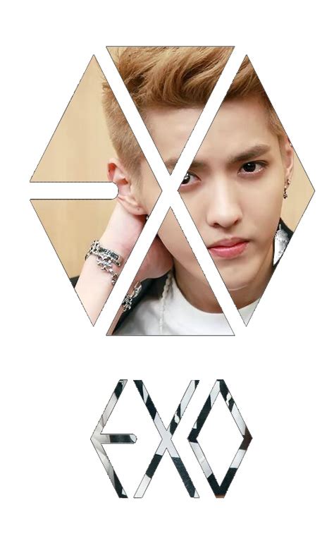 Exo M Kris Picture Inside An Exo Logo Png By Hyosiclover On