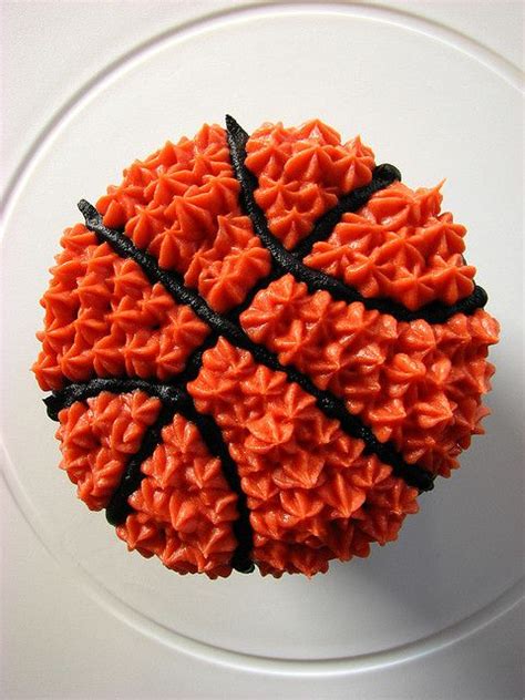 Basketball Cupcakes Basketball Cupcakes Cupcake Cakes Basketball Cake