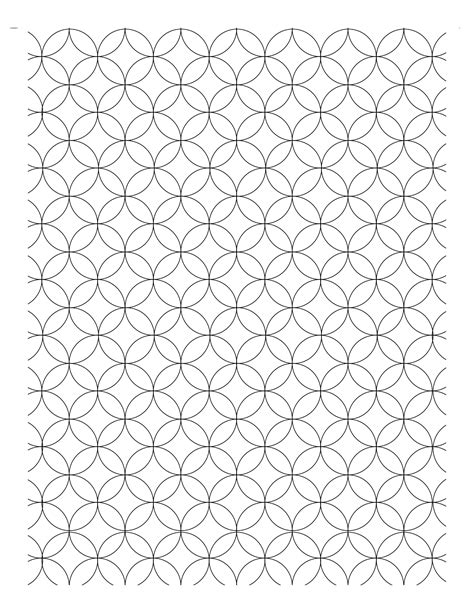 Overlapping Circles Graph Paper Free Download