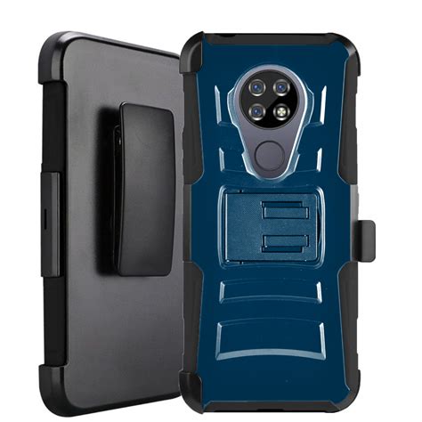 Dalux Hybrid Kickstand Holster Phone Case Compatible With Cricket