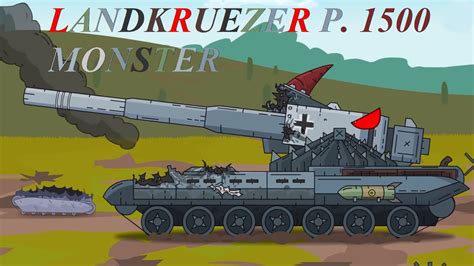 Landkruezer P 1500 Monster Super Tank Rumble Youtube