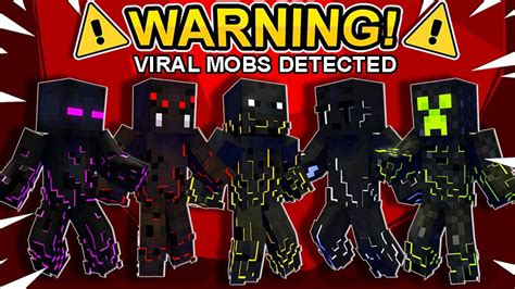 Viral Mobs By The Lucky Petals Minecraft Skin Pack Minecraft