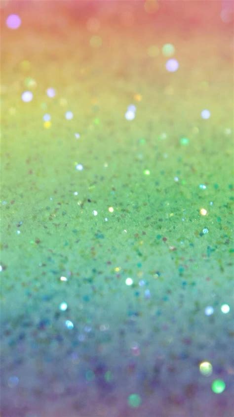 Abstract Pure Rainbow Colorful Shiny Blink Background Iphone 8