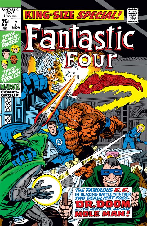 Fantastic Four Annual 1963 7 Comic Issues Marvel