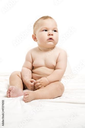 Fat Boy Sitting Buy This Stock Photo And Explore Similar Images At