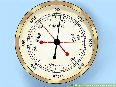 How To Calculate Barometric Pressure 6 Steps With Pictures