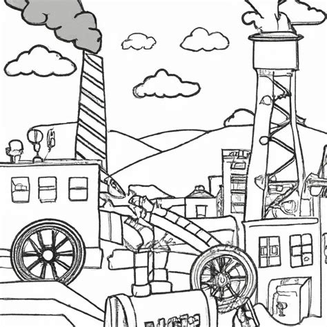 Desenho Sobre A Revolução Industrial
