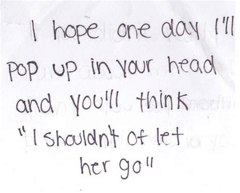 But Then It Will Be Too Late And I Hope You Really Regret