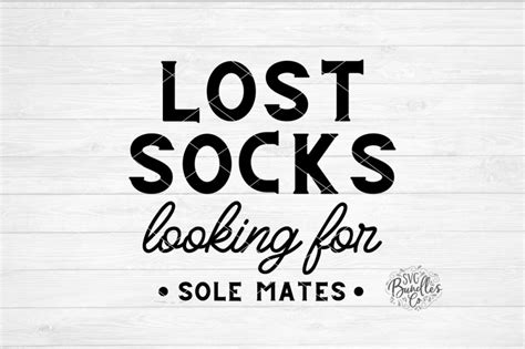 Here are 100 fabulous laundry room decor ideas that will set you on the right path. Lost Socks Looking For Sole Mates SVG By SVGBundlesCo ...