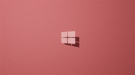 Windows 10 Logo Pink 4k Computer Wallpaper