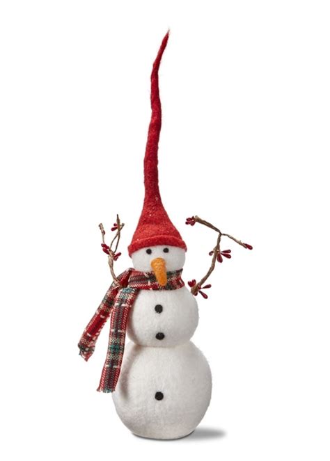 Snowman With Branch Arms Large Khaya Home Decor And Design