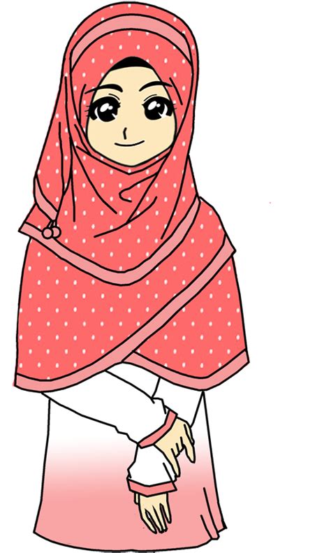Busana Muslim Kartun Png Hijabfest Imagesee