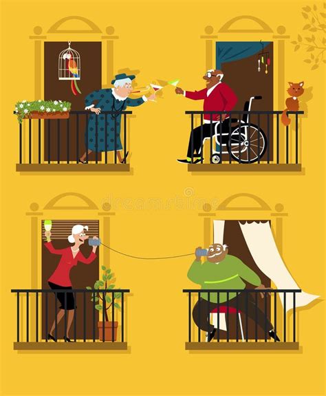 Friendly Neighbors Stock Illustrations 182 Friendly Neighbors Stock