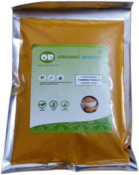 Yellow Organic Turmeric Powder G At Rs Pack In Gurugram Id