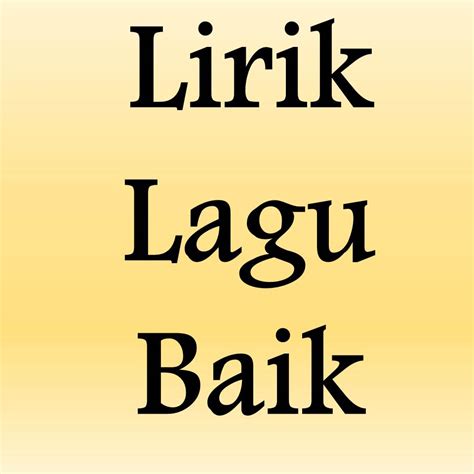 Sudah ku tahu (projector band) lagu & lirik: Lirik Lagu Sudah Ku Tahu - Projector - Lirik Lagu Baik