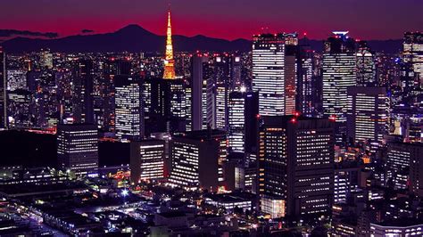 Giappone Tokyo Paesaggi Urbani Grattacieli Edifici Grattacieli Asiatici