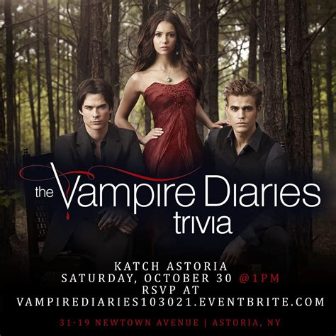 The Vampire Diaries Brunch Trivia Katch Astoria Queens