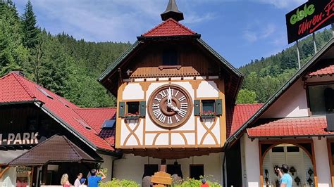 Worlds Largest Cuckoo House Clock Black Forest Germany Youtube