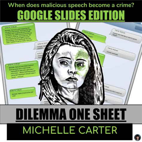 Michelle Carter Distance Learning Critical Thinking Activity