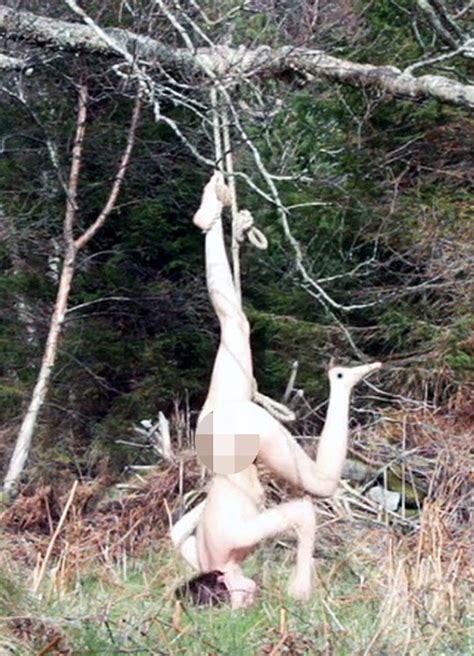 Hilde Krohn Huse Stuck Up A Tree For Three Hours While Filming A Performance Daily Mail Online