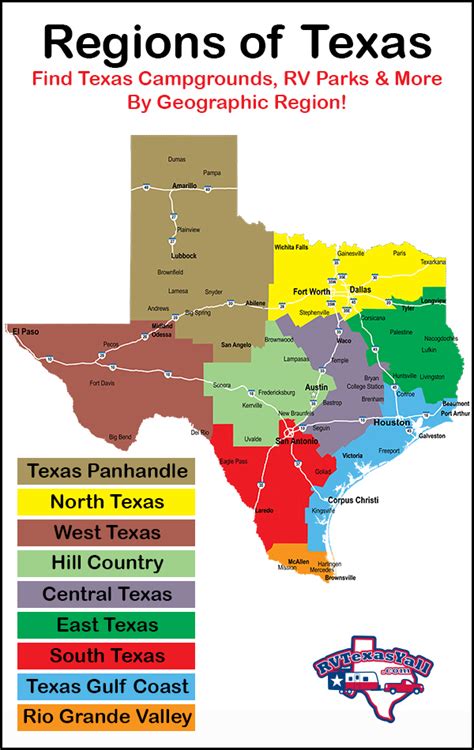 Printable Map Of The Regions Of Texas Printable Maps Online